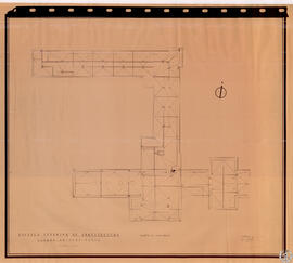 Escuela Superior de Arquitectura, Ciudad Universitaria. Planta de cubiertas