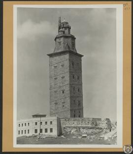 Faro o Torre de Hércules en La Coruña