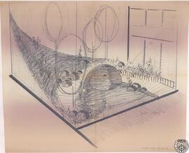 [Perspectiva del "petit jardin"]