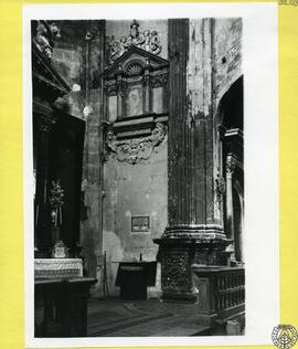 Iglesia [de Santa María del Salvador. Interior]. Chinchilla de Montearagón