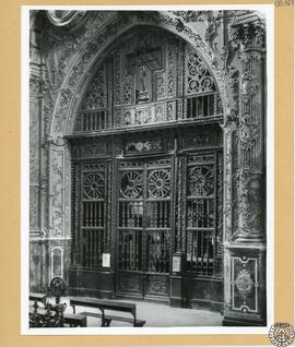 Portada del Sagrario de la iglesia del convento de Santo Domingo de Jerez de la Frontera