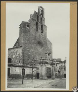 Iglesia de Santa María [de los Turers] de Bañolas. Fachada
