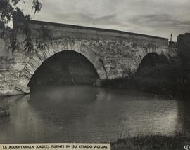 La Alcantarilla (Cádiz). Puente en su estado actual