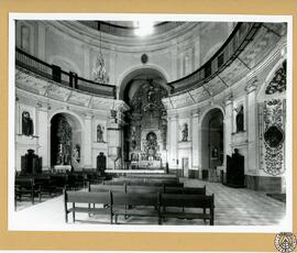 Iglesia de San Felipe de Cádiz. Interior [Oratorio de san Felipe Neri. Vista del Retablo Mayor, c...