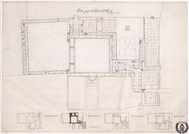 Planta principal del palacio del Buen Retiro, 1503-1640 [Estructura formal del palacio del Buen Retiro]