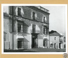 Fachada de una casa señorial en Arcos de la Frontera, Cádiz