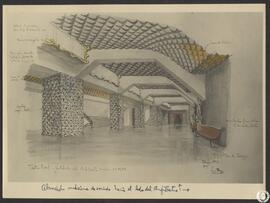 Teatro Real. Vestíbulo del Anfiteatro medio (+18,70)