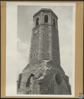 Iglesia de Santa María de Puigcerdá, Gerona. Torre campanario