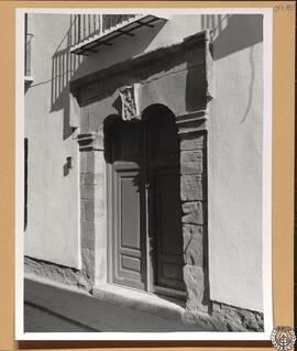 Casa noble de Almagro, Ciudad Real. Portada