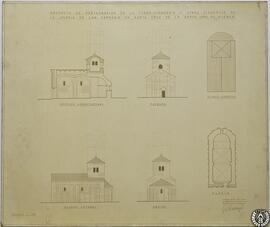 Proyecto de restauración de la torre-cimborrio y otros elementos de la iglesia de San Caprasio en...