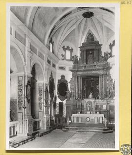 Iglesia de la Sangre [de Cristo] de Segorbe, Castellón. Altar mayor