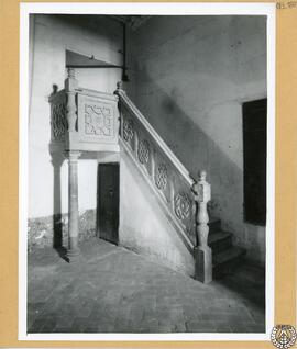 Parroquia de San Mateo de Jerez de la Frontera. Escalera de la sacristía