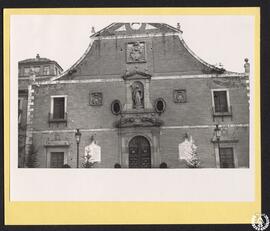 Iglesia del convento de las monjas Bernardas de Alcalá de Henares. Fachada