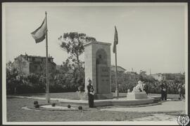 [Inauguración del monumento a Fleming en el parque de Isabel la Católica de Gijón. Imagen 3]