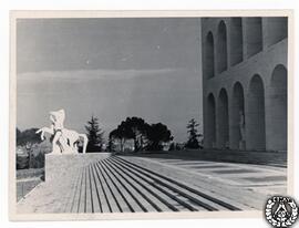 Roma. Exposición del [sic] 1942. Palacio de la Cultura [Imagen 2. Viaje de estudios a Italia]