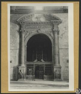 Catedral de Barbastro, Huesca [Portada de la capilla del Pilar]