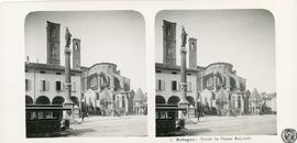 Bologna. Tombe in Piazza Malpighl
