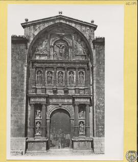 Iglesia de Vistabella, Castellón. Puerta principal [Iglesia parroquial de la Asunción]