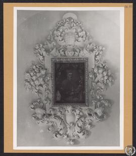 [Mezquita] Catedral de Córdoba. Sacristía del Cardenal Salazar. Yesería de la escalera [Capilla d...