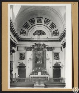 [Iglesia de] Las Salesas Nuevas, Madrid [Interior: Altar Mayor]