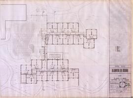 Hotel ducal Alameda de Osuna. Suites. Planta 3º nivel. Electricidad, agua fría y caliente