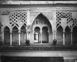 Sevilla. Alcázar. Patio yeso. S. XII