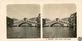 Venezia. Canal Grande e ponte Rialto