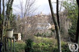 [Recorrido por el Romeral de San Marcos. Imagen 76. Primer nivel. Vista de Segovia desde la sala ...