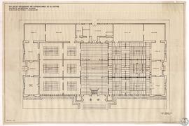 Palacio Velázquez de exposiciones en el Retiro. Proyecto de reforma interior. Ejecución de techos...