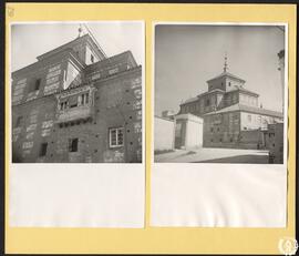 Convento de los Trinitarios Descalzos de Alcalá de Henares [Detalle de los muros exteriores y vis...