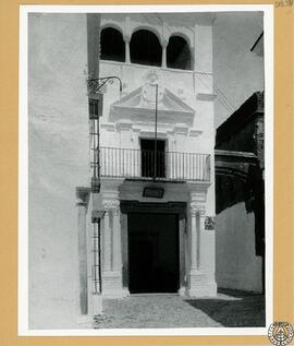 Casa señorial en Arcos de la Frontera, Cádiz. Fachada [Palacio de Mayorazgo]