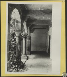Patio del Palacio Gasset en Jobre [Xobre], La Coruña [Pazo Torre de Xunqueiras]