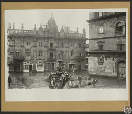 Casa del Cabildo en Santiago de Compostela. Fachada
