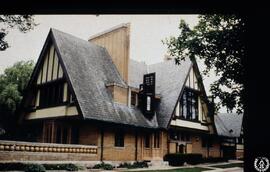 Viviendas unifamiliares. Extranjero. Frank Lloyd Wright. Casa en Oak Park III, Chicago. Aspectos de la casa desde el exterior