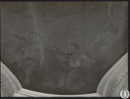 [Restauración y reforma del Oratorio del Caballero de Gracia, Madrid. Cúpula. Pintura. Los explor...