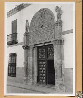 Casa noble de Almagro, Ciudad Real. Portada [Casa de los Xedler]
