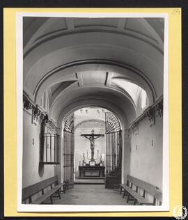 Ermita del Cristo de los Doctrinos en Alcalá de Henares [Capilla con la talla del Cristo]