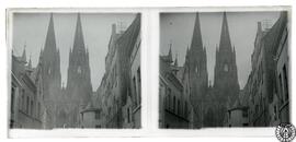 [Vistas de ciudades y edificios de Alemania, Bélgica y Francia. Colonia. Catedral]