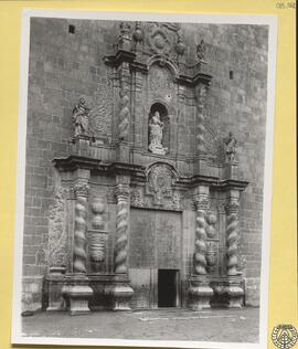 Iglesia parroquial de Benicarló [Portada de la fachada principal. Iglesia de san Bartolomé]