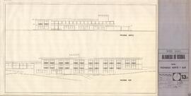 Hotel ducal Alameda de Osuna. Suites. Fachadas norte y sur