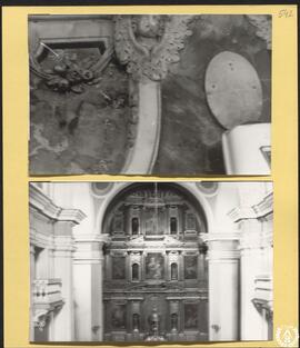 Iglesia de la Compañía en Alcalá de Henares, parroquia de Santa María la Mayor [Detalle de la fue...