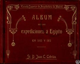 Álbum de las expediciones a Egipto en 1910 y 1911 [II  Escuela de Arquitectura de Madrid]