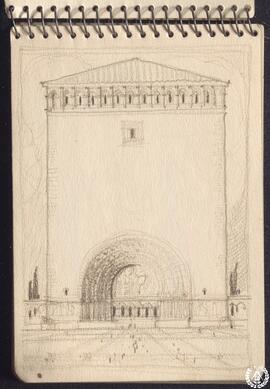 [Cuaderno 1. Vista de edificio monumental]