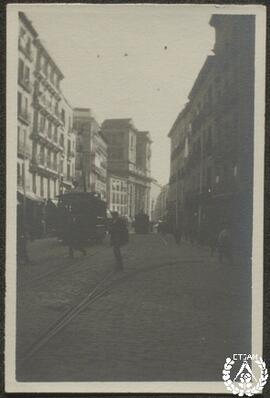 [Vista de san Isidro, calle Toledo de Madrid]