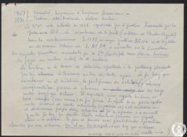 [Notas para el libro sobre la Ciudad Universitaria de Madrid. 1927-1935]