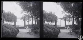 [Vistas de parques y jardines. Bilbao. Jardines de la Casa de la Misericordia. Entrada]