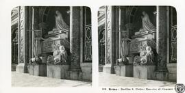 Roma. Basilica San Pietro. Mausoleo di Clemente XIII