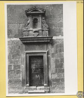 Iglesia Arciprestal de Castellón de la Plana. Puerta del campanario [Puerta de El Fadrí, torre ca...