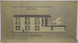 Proyecto de obras de restauración de la Casa de Cervantes en Alcalá de Henares. Fachada calle Imagen