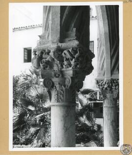 Casa de los Ponce de León en Jerez de la Frontera. Patio [Capitel del patio]